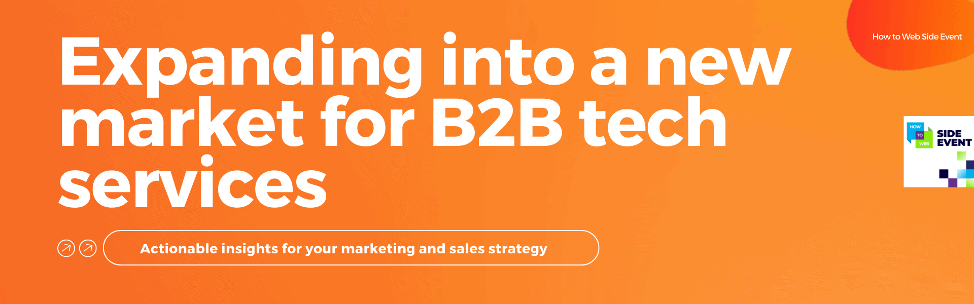 Expanding into B2B tech markets